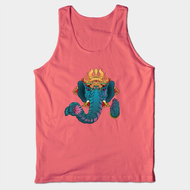 HI 5 GANESH Tank Top by GOUP